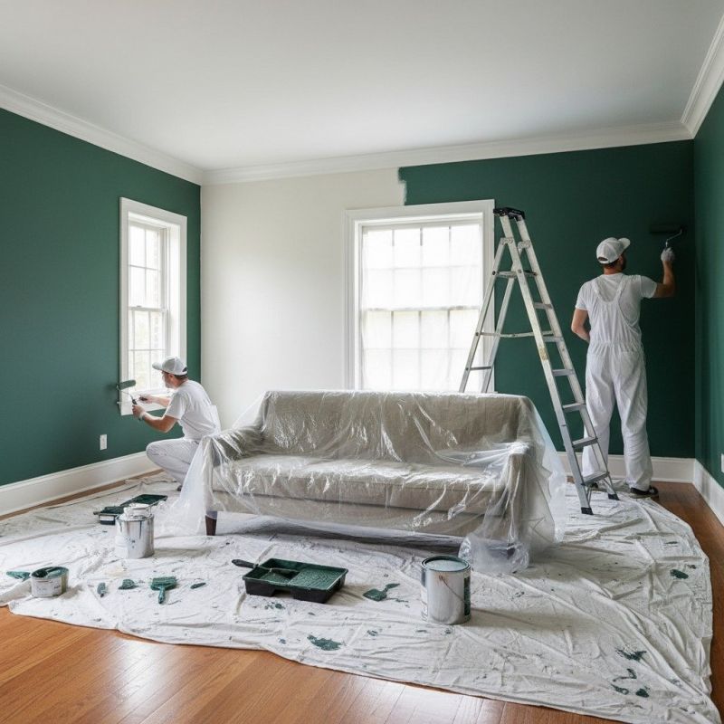 Local Interior Painting pros at work